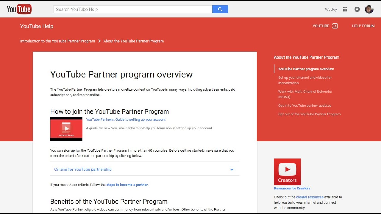 Apa Itu YouTube Partner Program?